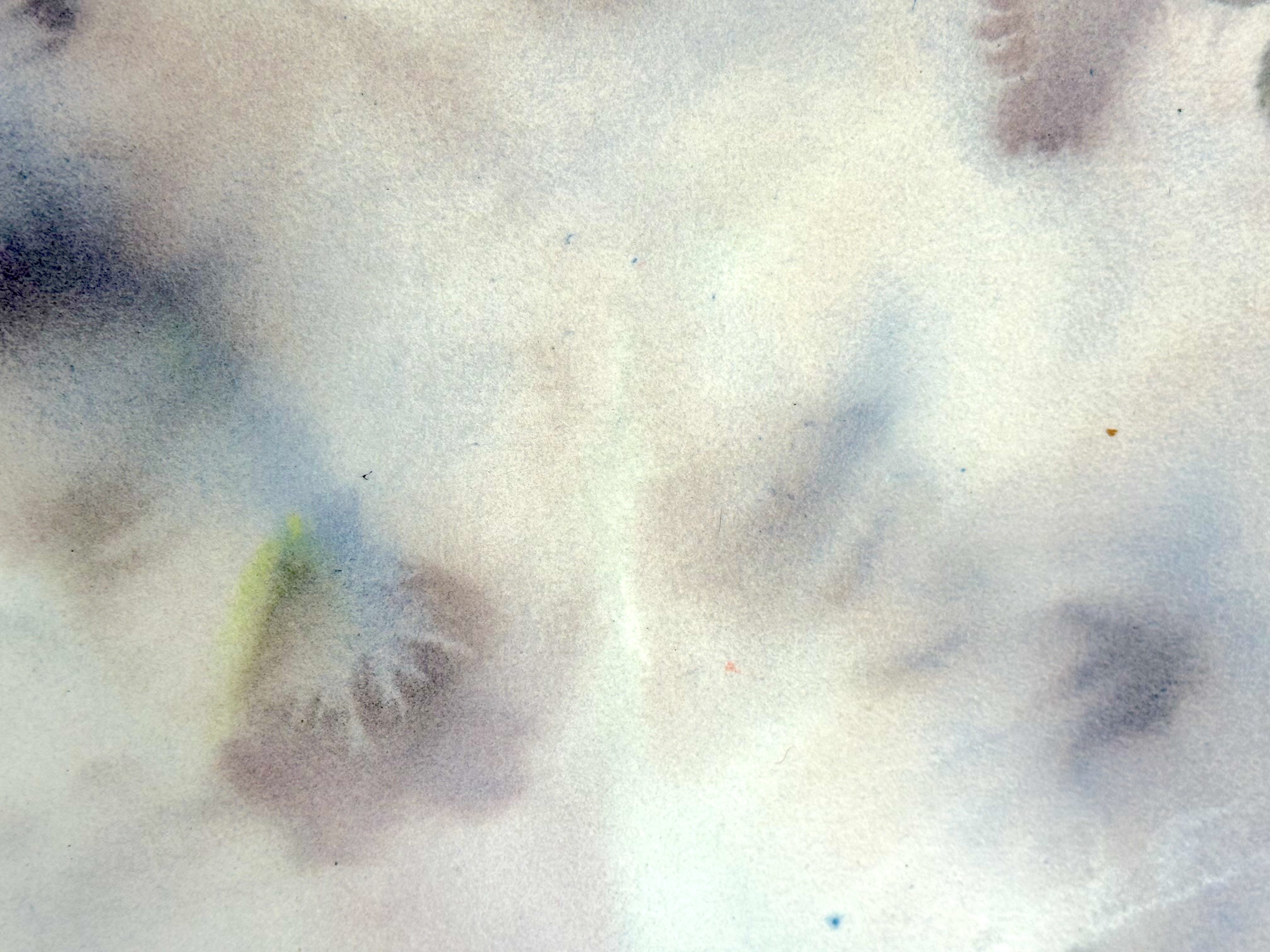 Watercolor (detail) by Briana Miyoko.