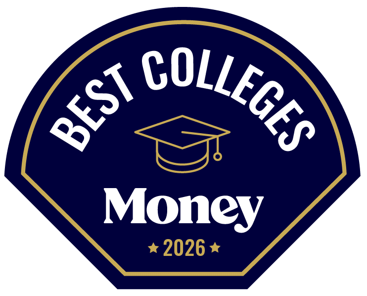 Money's Best Colleges 2026 logo